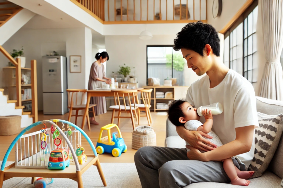 男性育休を徹底解説！制度の内容、目的、現状の取得率、メリットからお金にまつわる話まで