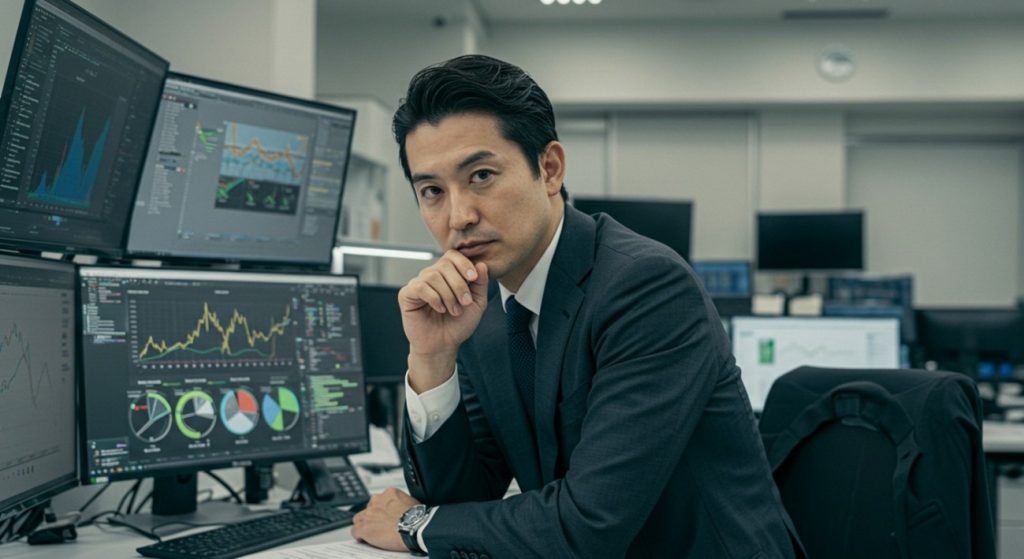 企業の財務戦略を立案するCFO