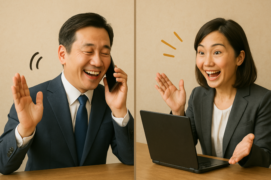 電話営業やオンライン商談でのコミュニケーション