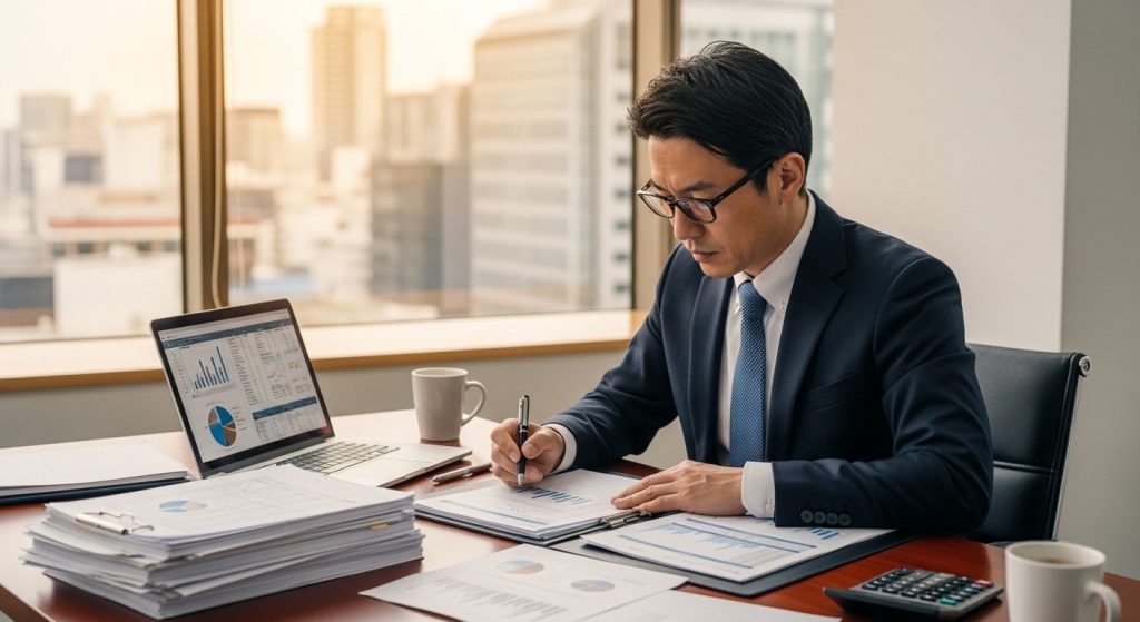 公認会計士として活躍するCFO